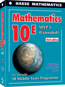 Haese Mathematics 10 (MYP 5 Extended) (3rd Edition) Digital book