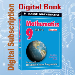 Haese Mathematics 9 (MYP 4) (3rd edition) DIGITAL BOOK