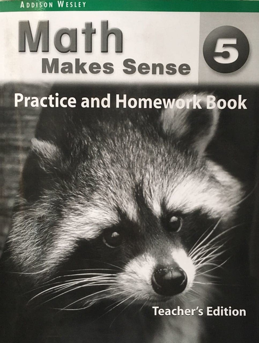 Pearson : Math Makes Sense 5 Practice and Homework Book (Out of Print ...