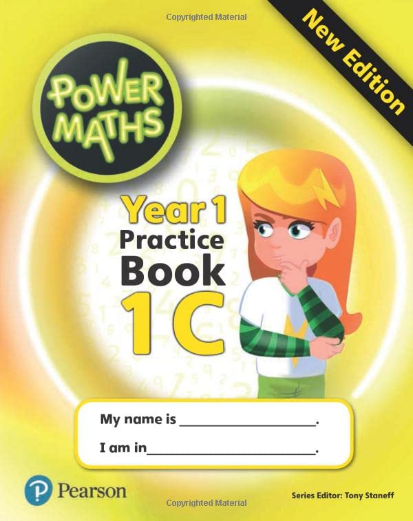 Pearson: Power Maths Pupil Practice BOOK Year 1C