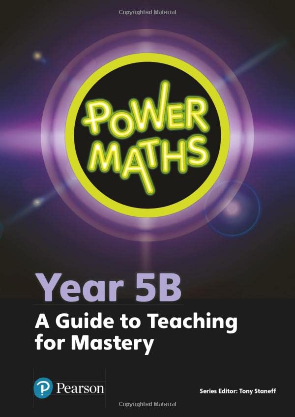 Pearson: Power Maths Teacher Guide Year 5B (Teacher copy)