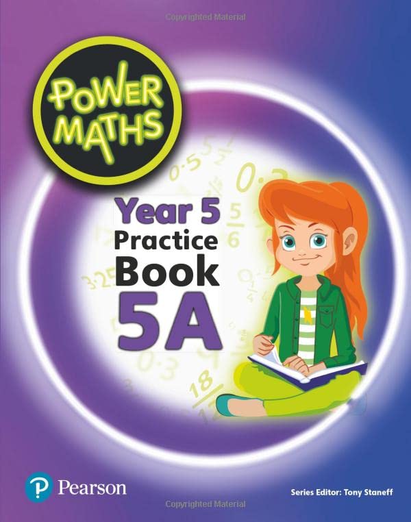 Pearson: Power Maths Pupil Practice BOOK Year 5A