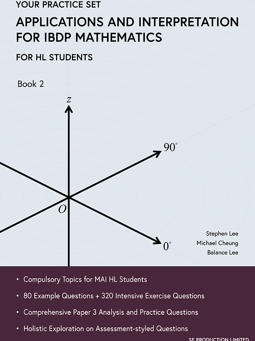 SE Production : Your Practice Set - Applications and Interpretation for IBDP Mathematics Book 2