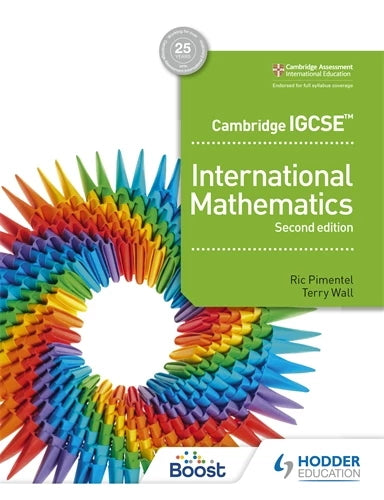Hodder : Cambridge IGCSE International Mathematics 2nd edition
