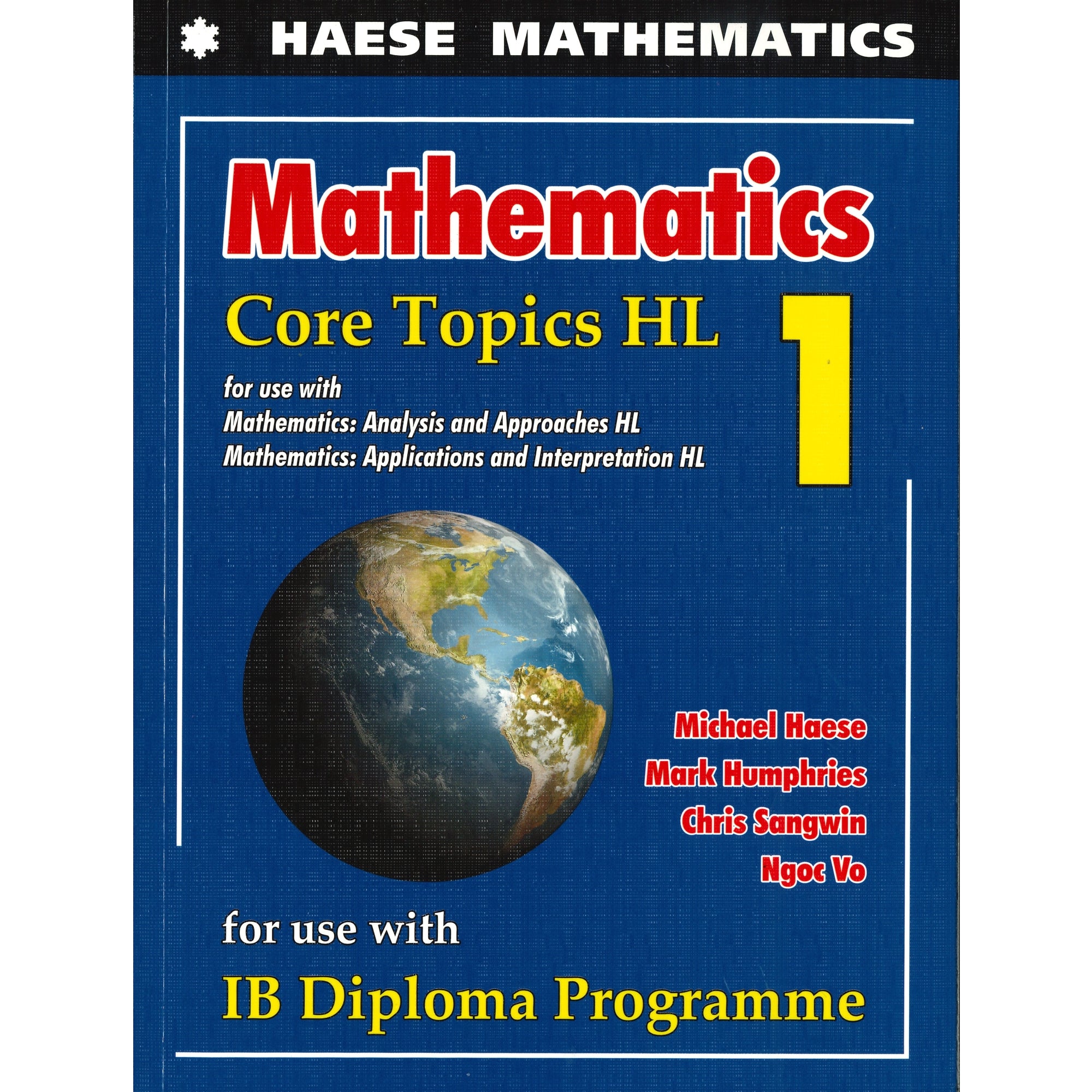 Haese Mathematics Core Topics HL – Wiswoods Limited