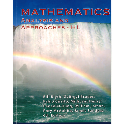 IBID Press Mathematics Analysis & Approaches HL