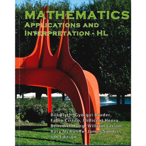 IBID Press Mathematics Applications and Interpretations HL