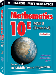 Haese Mathematics 10 (MYP 5 Extended) (3rd Edition) NEW